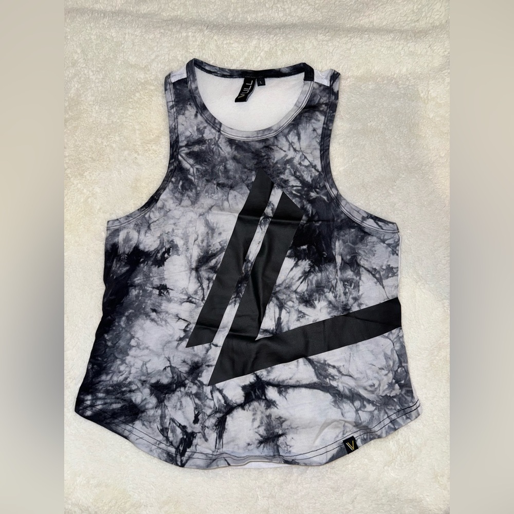 Vull Sport Crop Racerback Tank